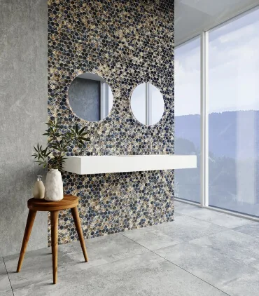 Tile, grout and the whole room