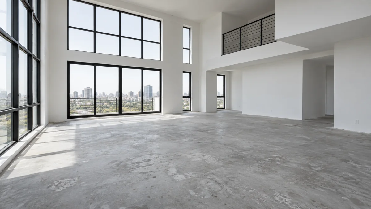 Room before the floor is laid