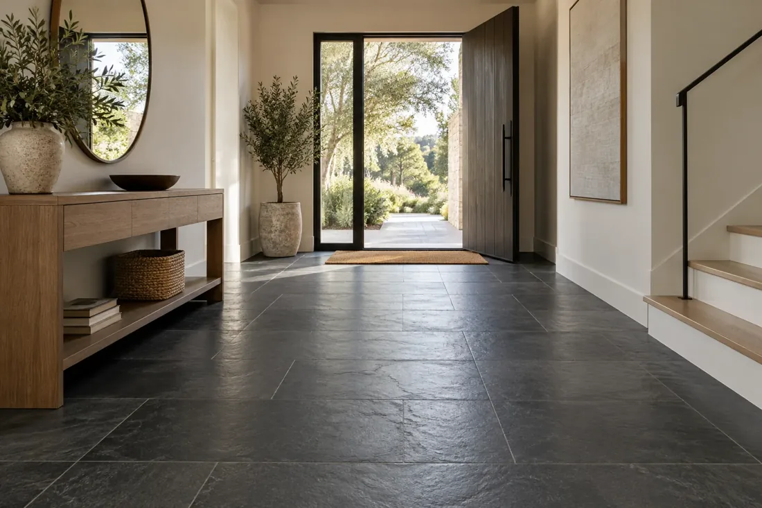 Tile & Stone flooring in a home