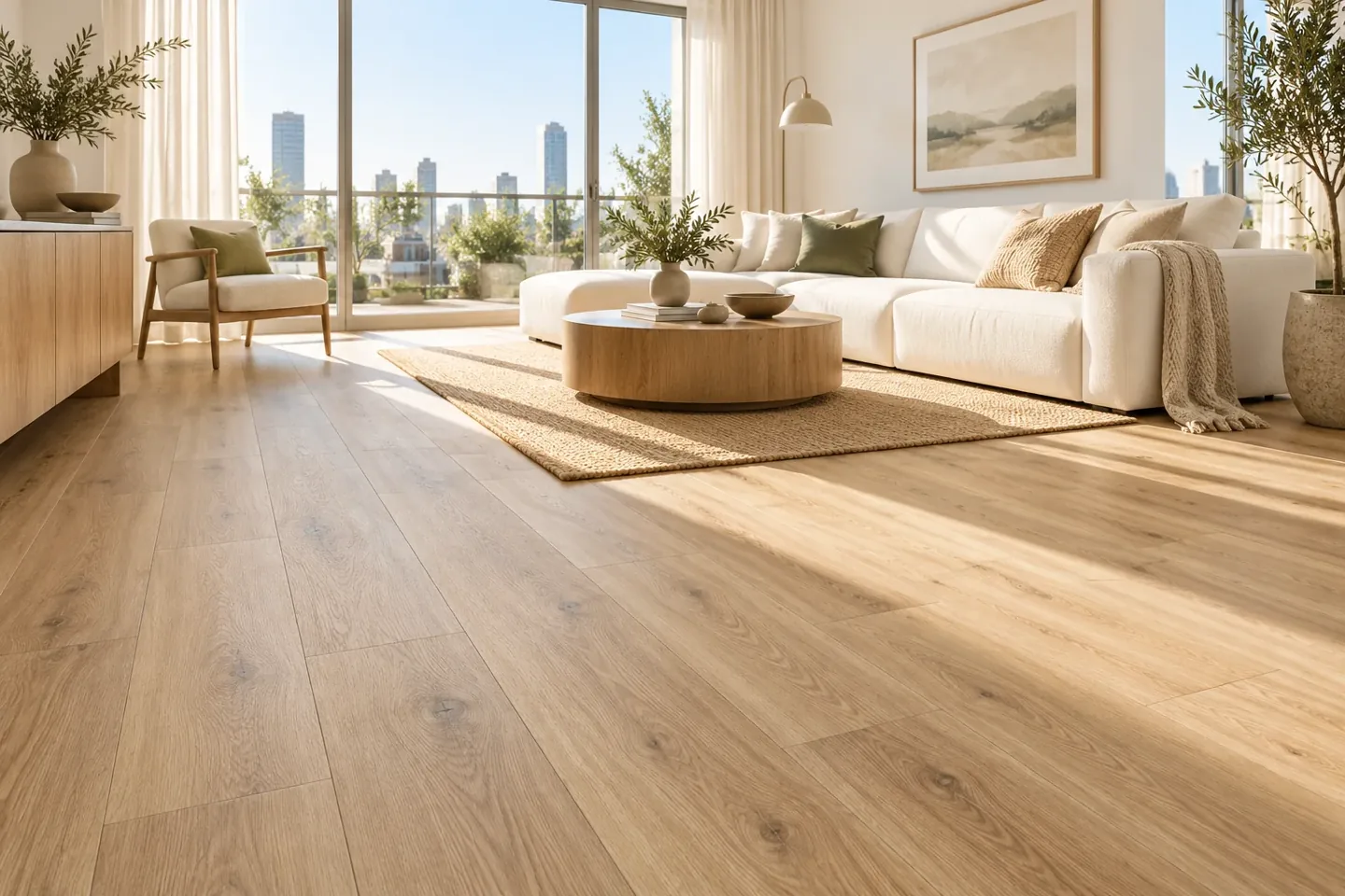 Vinyl & Laminate flooring in a home